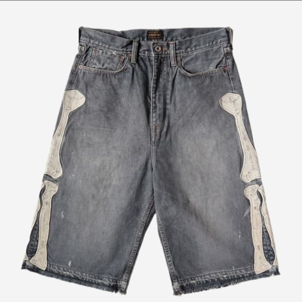 Kapital 본 데님 38