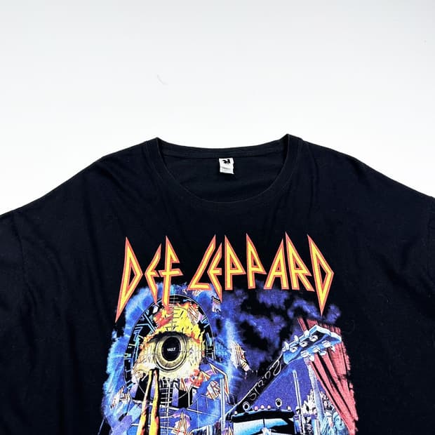 VTG 빈티지 메탈리카 박시 블랙 반팔 티셔츠 (XXL)