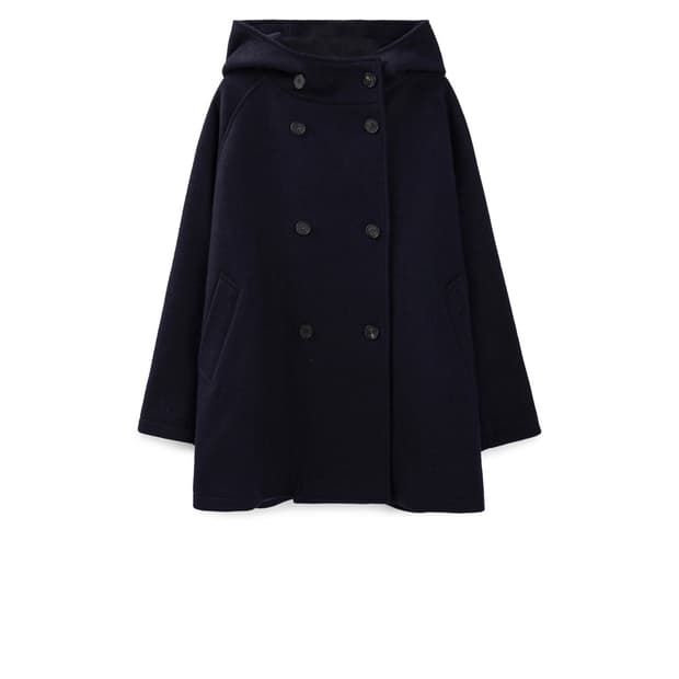 뮤제드 Happy Hood Coat - Navy 구해요!