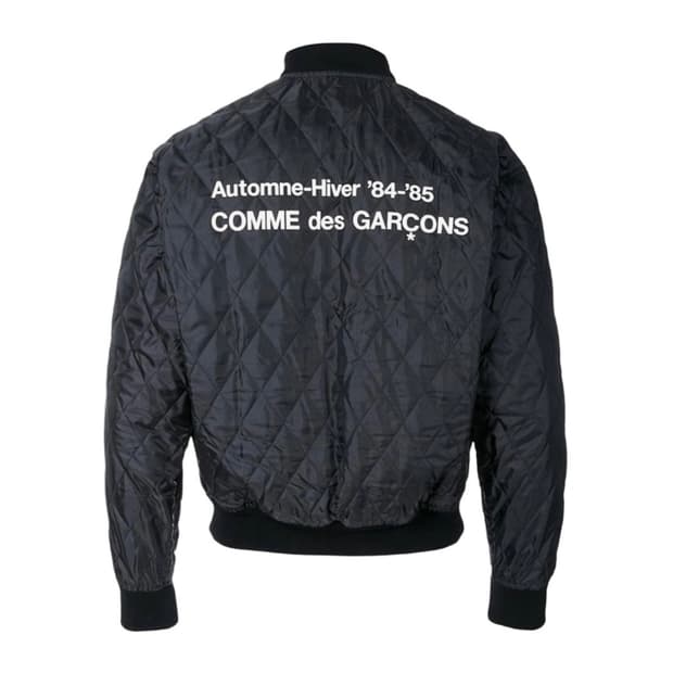 (L) CDG 퀼티드 84-85 스태프 블루종