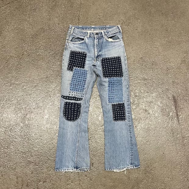70s Levis646 66전기 벨바텀 (29-30“)