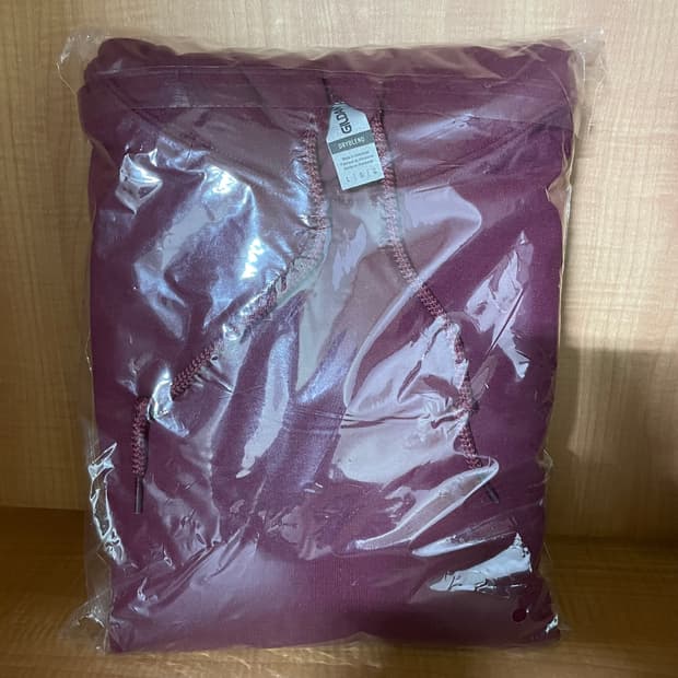 길단 12500 후드티 버건디