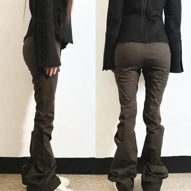 구찌 톰포드기 04aw 맥시 플레어팬츠