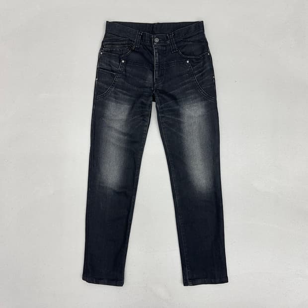 BLACKPIA 블랙 데님 팬츠