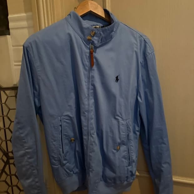 폴로 랄프로렌 블루종 자켓 하늘색