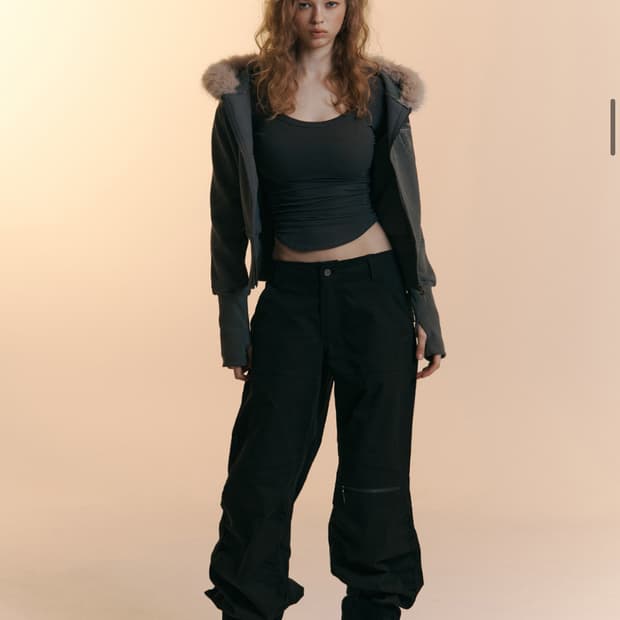 플리즈노팔로우 ava parachute pants