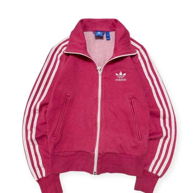 아디다스 파이어버드 핑크 트랙탑 져지