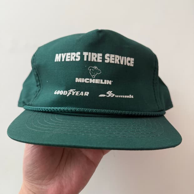 MYERS TIRE SERVICE 빈티지 트러커 캡