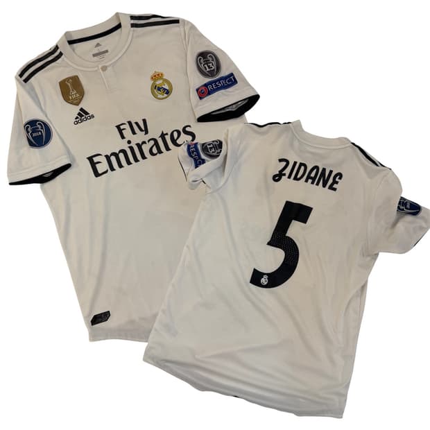 아디다스 18-19 레알마드리드 지단 유니폼