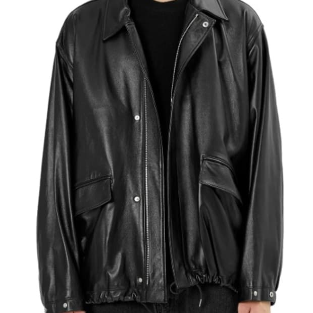 브라운야드 레더 필드 자켓