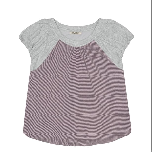 코이세이오 PUFF SHIRRING T-SHIRT