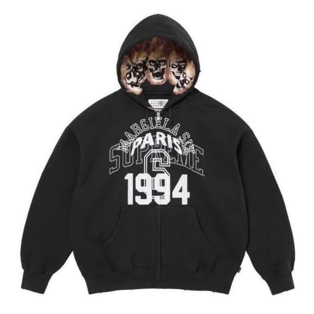 슈프림 x 마르지엘라 후드집업 