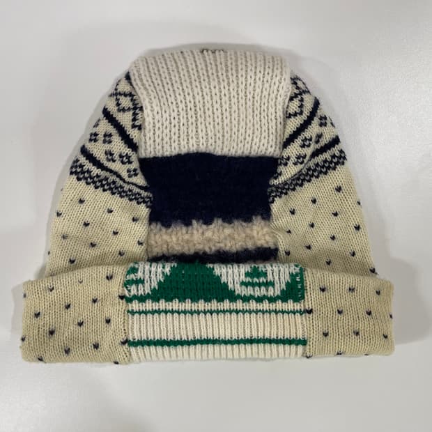 꼼데가르송 FW 패턴 비니