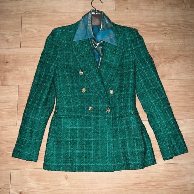 일본빈티지 와이셔츠 + 자라 트위트 자켓 코디 판매합니다 