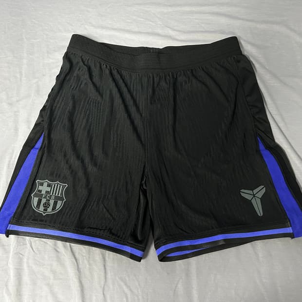 25-26 바르셀로나 코비 어웨이 어센틱 팬츠 쇼츠 바지