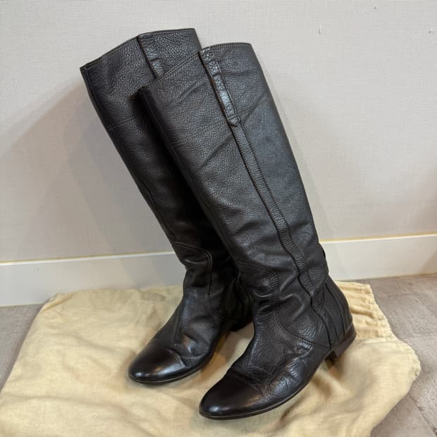 베네통 가죽 부츠