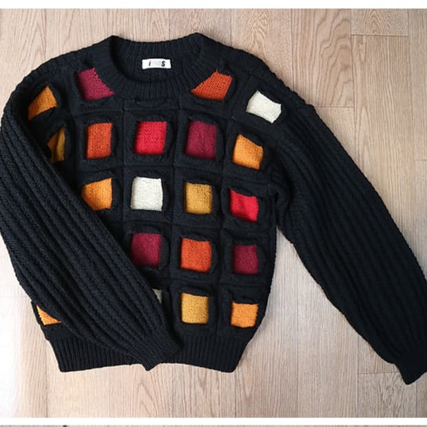 80~90S issey miyake I.S 이세이 미야케 is 빈티지니트