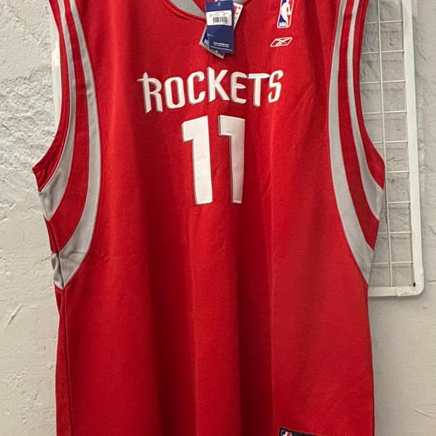 NBA X 리복 휴스턴 로키츠 유니폼 슬리브리스 2XL