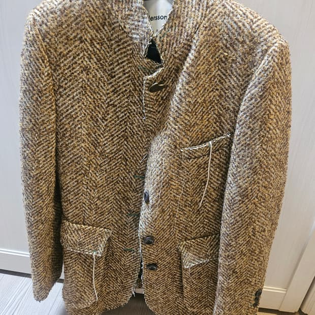 앤더슨벨 헤링본 여성 자켓