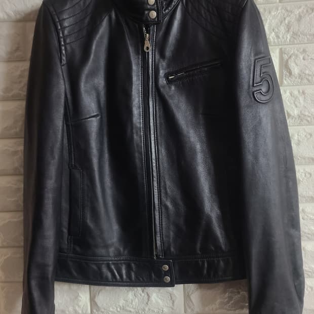 [수]Y2K 빈티지 여자 가죽 점퍼(55-66)