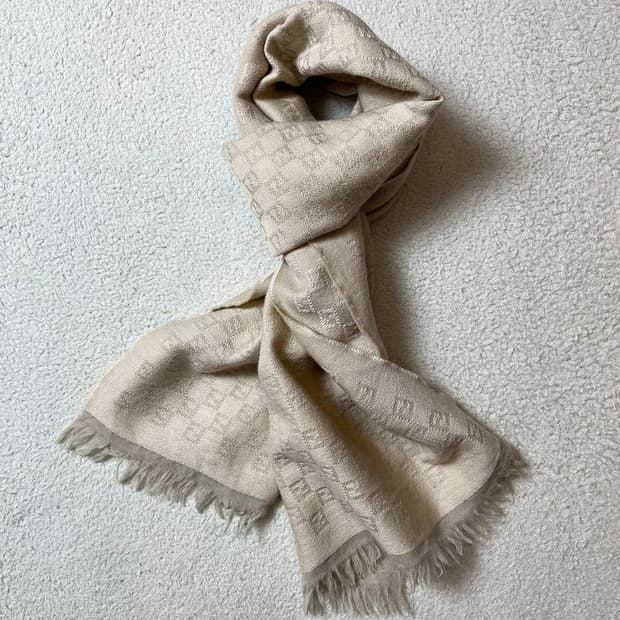 펜디 FENDI FF 주카 패턴 머플러 목도리 A1783