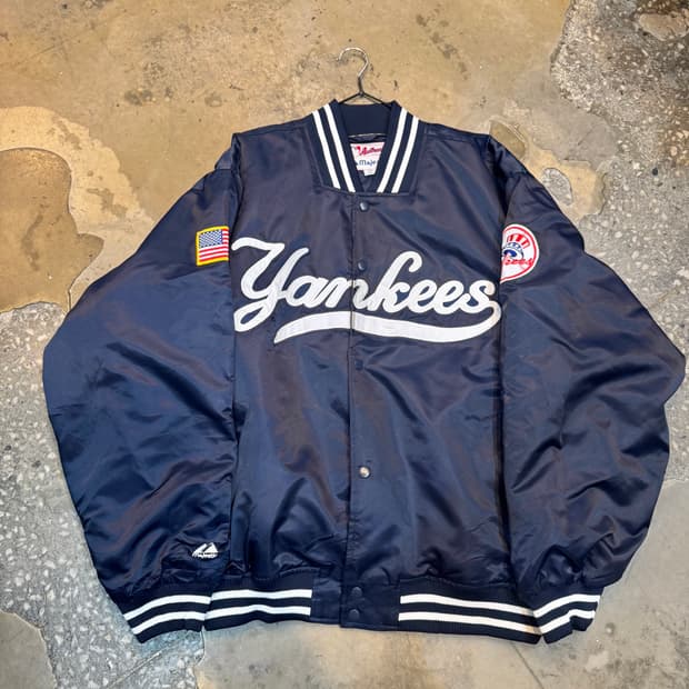 마제스틱 양키스 나플라 바시티 자켓 XL 상태최상