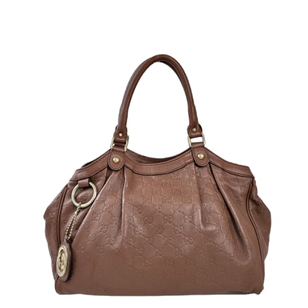 정품 구찌 시마 가죽 수키백