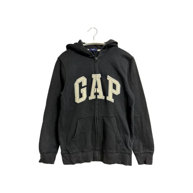갭 키즈 로고 후드 집업