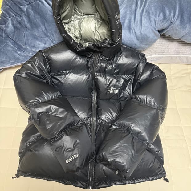 스투시 립스탑 다운 M