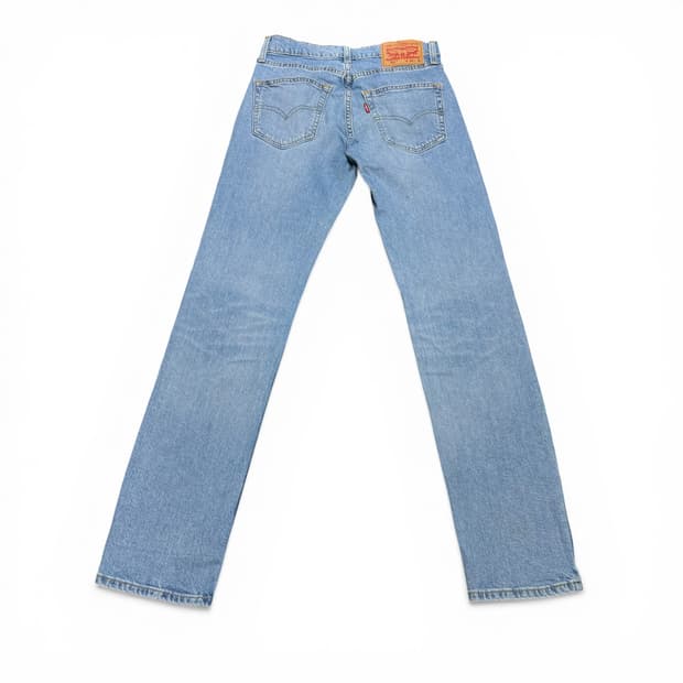 28 리바이스511 연청 슬림 스트레이트 데님팬츠