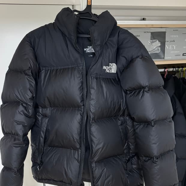 노스페이스 1996 에코 눕시 자켓 블랙