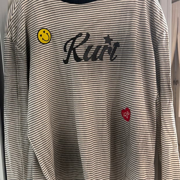 앤더슨벨 커트 스트라이프 롱슬리브 티셔츠 s사이즈