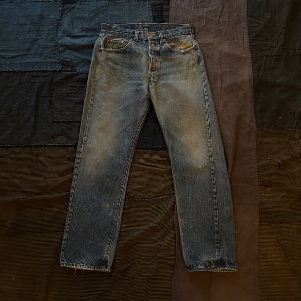 80s USA Vintage Levis 501 Denim Pants