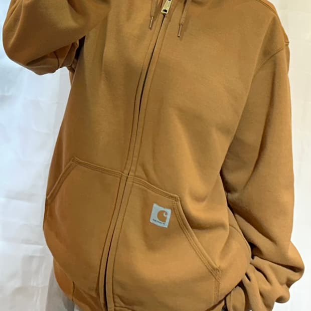 칼하트 된장 후드집업