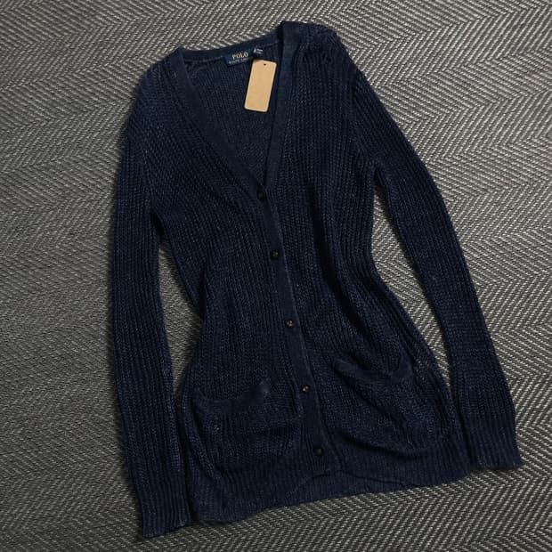 신형 폴로 랄프로렌 아메카지 모리걸 롱 가디건y 4633