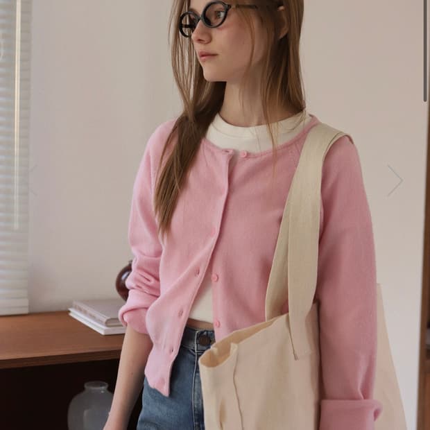 fnd fnd 픈드픈드 울캐시미어 가디건