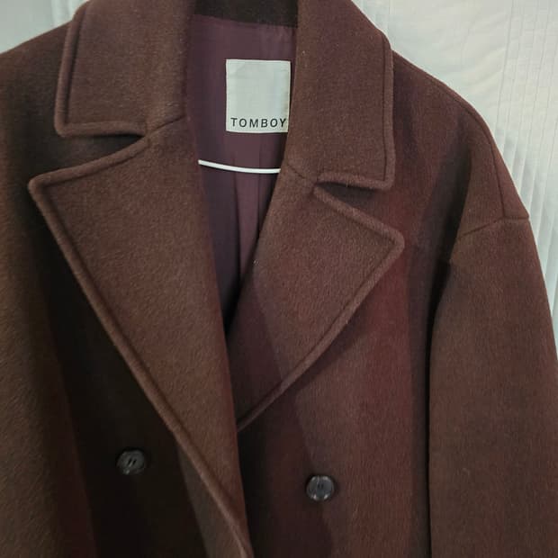 톰보이 오버핏코트 