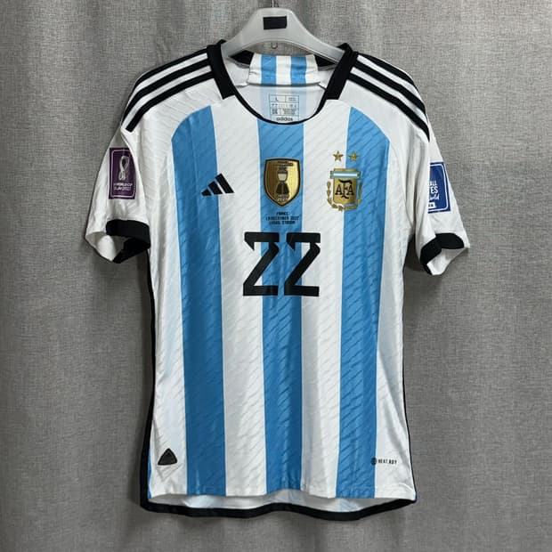 [L] 아디다스 22 아르헨티나 홈 유니폼 (라우타로 마르티네스)