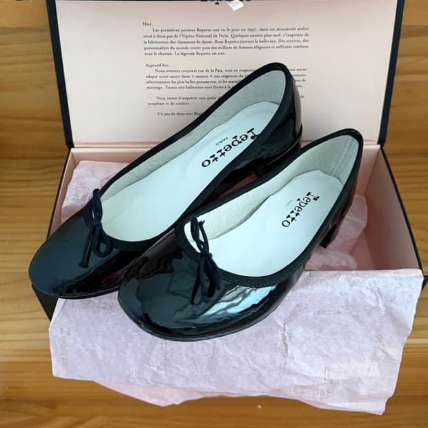 repetto 레페토 37 까미유 블랙