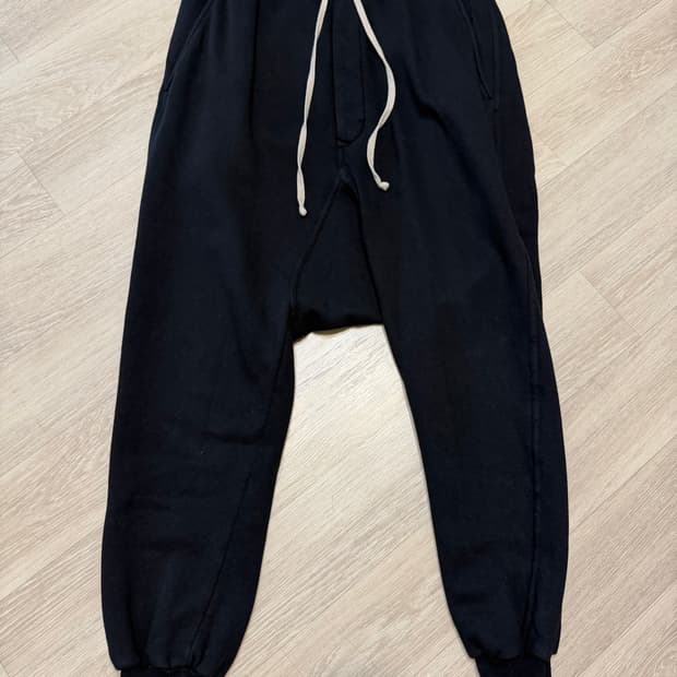 릭오웬스 다크쉐도우 스웻팬츠