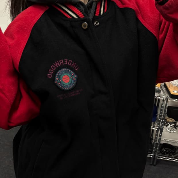 올드 빈티지 울 바시티 자켓