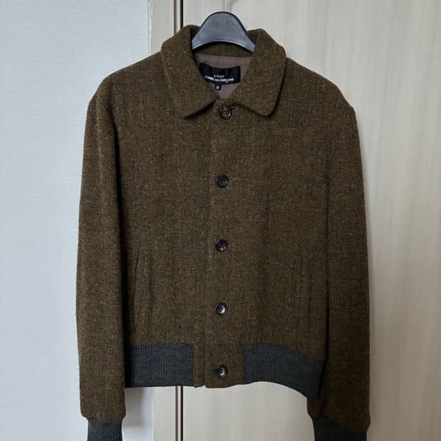 꼼데가르송 트리콧 울 자켓