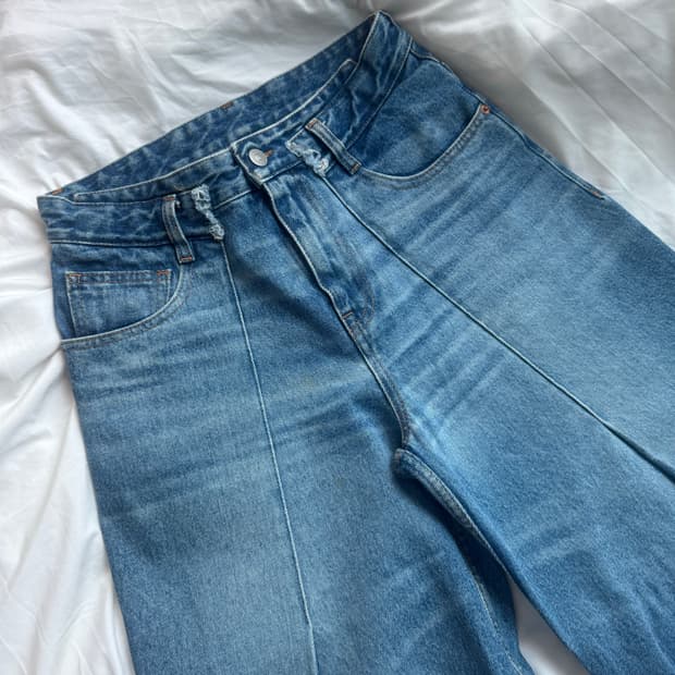마르지엘라 MM6 플레어 데님
