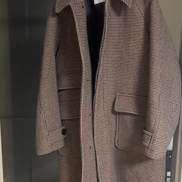 애프터프레이 투어리스크 체크 발마칸코트 m