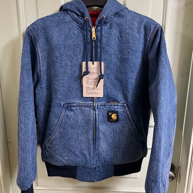 (XS) 칼하트 WIP OG ACTIVE JACKET 50주년 데님