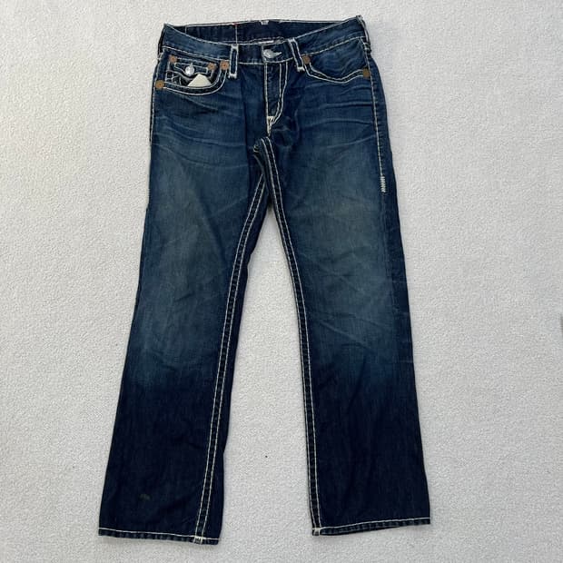33 트루릴리젼 스티치 데님 청바지 0310M