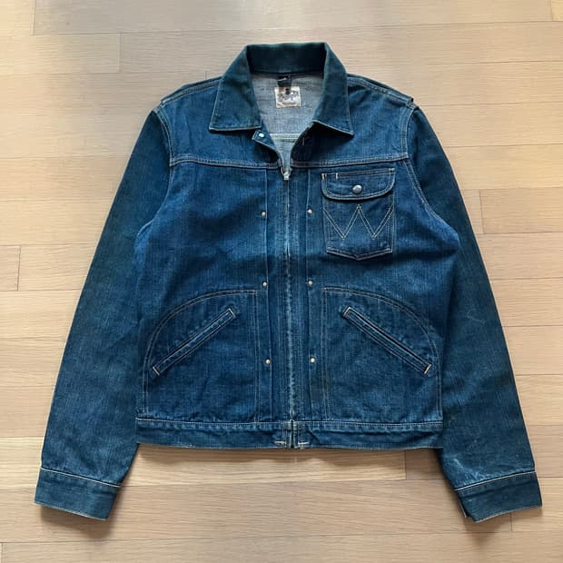 랭글러 11MJZ 데님 자켓 블루벨