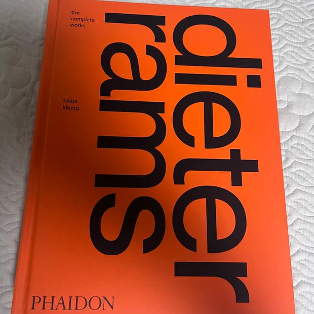 디터 람스 the complete works 디자인북