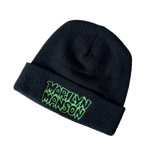 빈티지 90s Marilyn Manson 비니