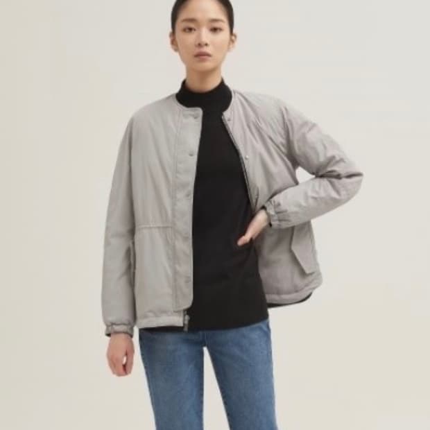 구호 KUHO 리버시블 구스패딩